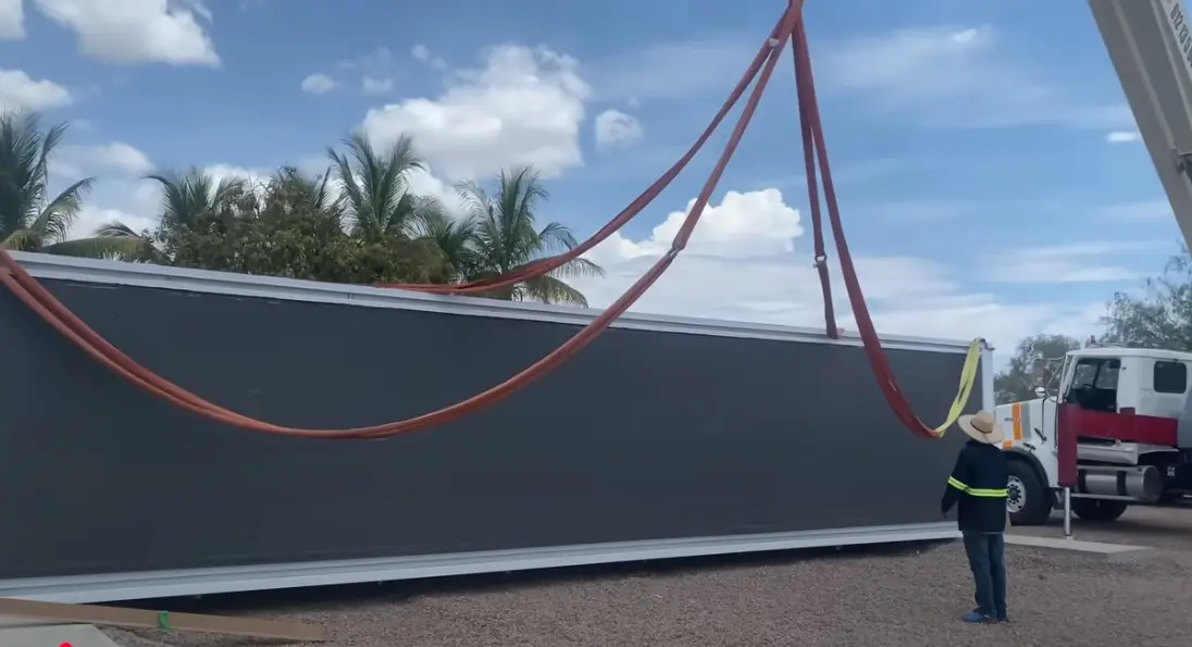 Casa prefabricada llegando al destino YouTube