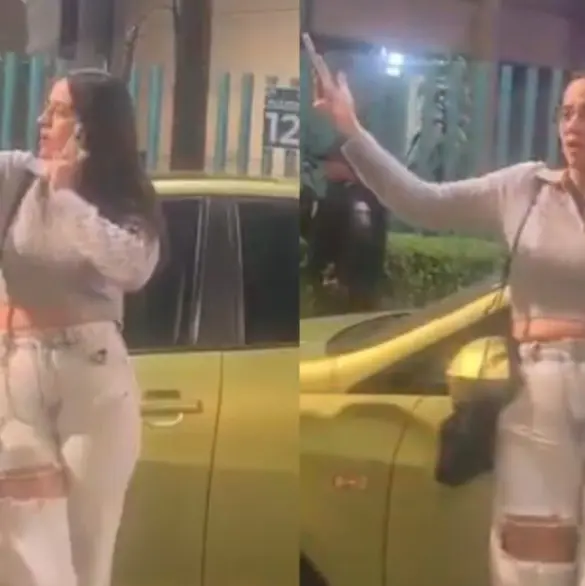 Identifican a Lady Cerda, mujer que agredió a policía en alcoholímetro en CDMX