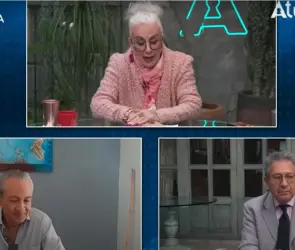 Lee un poco de historia: Laura Zapata modera violenta pelea entre opositores