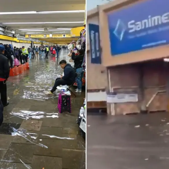 Lluvias históricas paralizan CDMX y Edomex con inundaciones y caos (Videos)