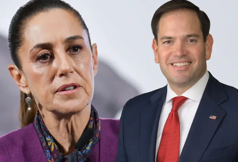 Marco Rubio se encuentra con Sheinbaum en Palacio Nacional Marco Rubio se encuentra con Sheinbaum en Palacio Nacional