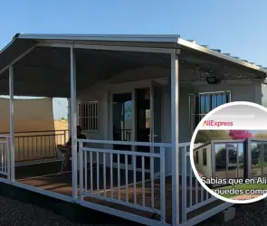 Joven mexicana se vuelve viral por comprar su casa en AliExpress; le costó 133 mil pesos