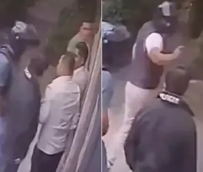 Motociclistas asaltan a cuatro hombres a plena luz del día en la Del Valle