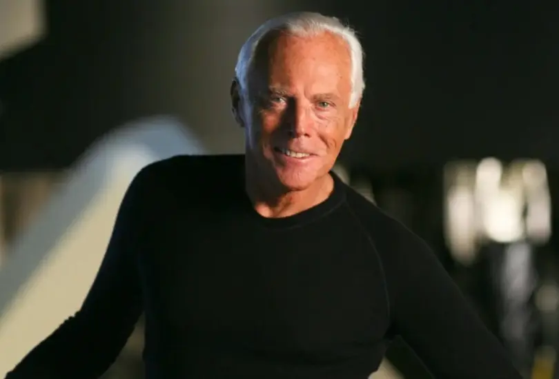 El diseñador Giorgio Armani era considerado el rey de la moda italiana. El diseñador Giorgio Armani era considerado el rey de la moda italiana.