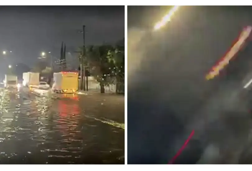 Reportero de Telediario cae en coladera al grabar inundaciones en Tultitlán | VIDEO Reportero de Telediario cae en coladera al grabar inundaciones en Tultitlán | VIDEO