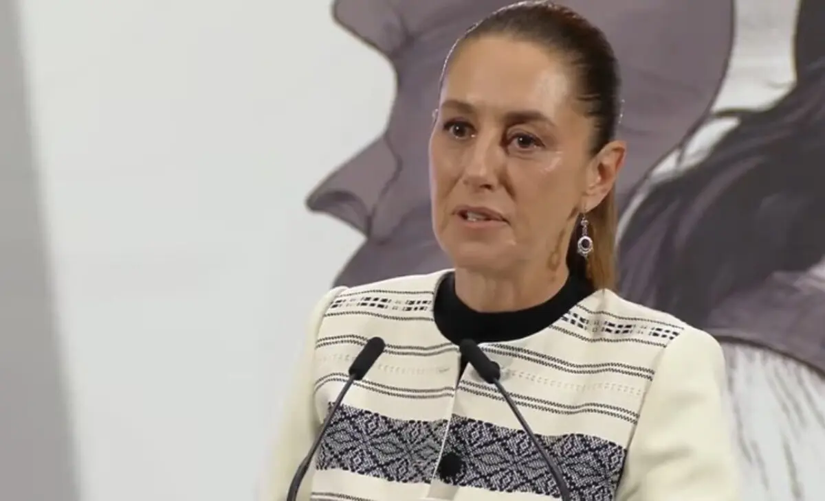  Conferencia mañanera de la presidenta Claudia Sheinbaum en el Palacio Nacional. 