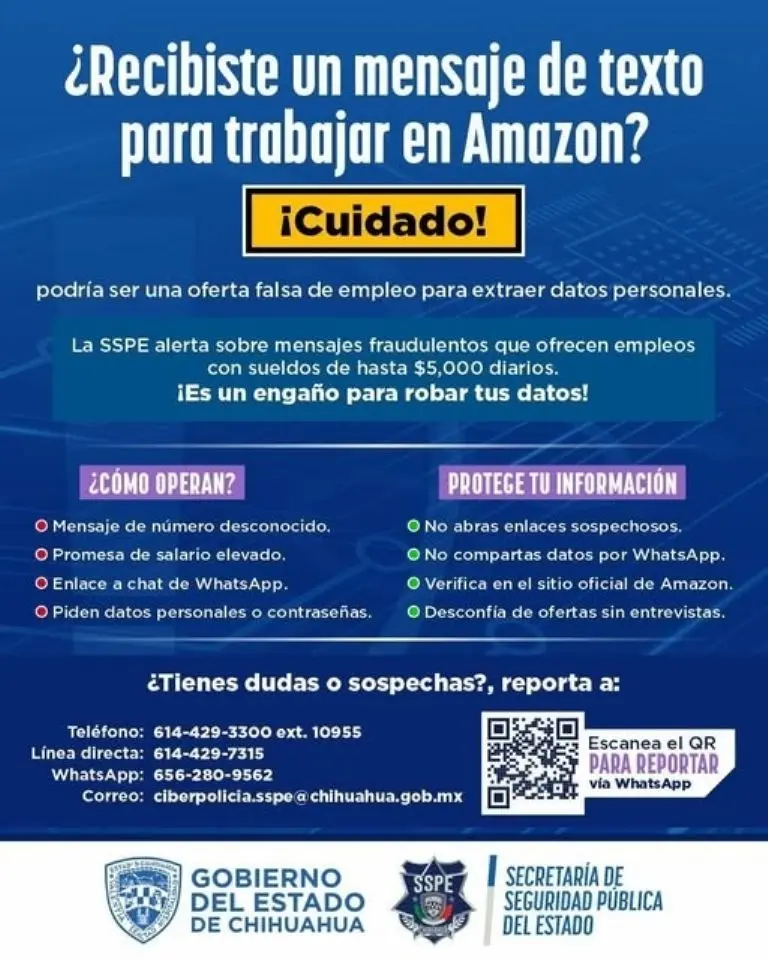 Fraude SMS Especial