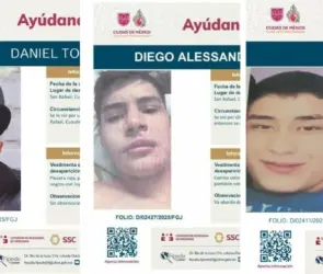 Diego, Mateo y Daniel: los  j&oacute;venes que desaparecieron tras salir del Bar Bunny en CDMX 