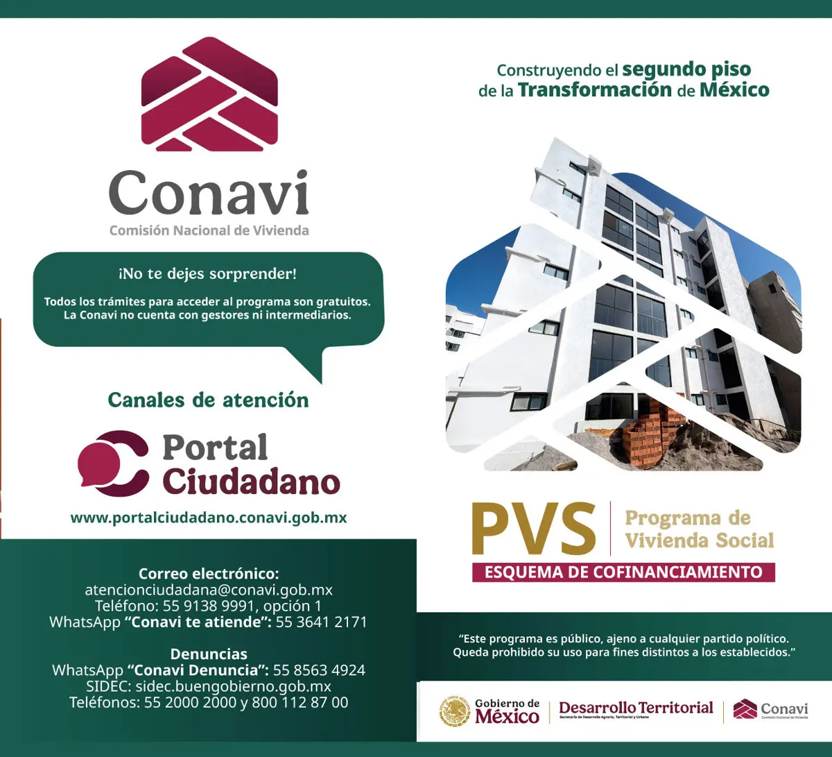 La Comisión Nacional de Vivienda (Conavi) abrió en septiembre el registro para su programa Vivienda para el Bienestar Especial
