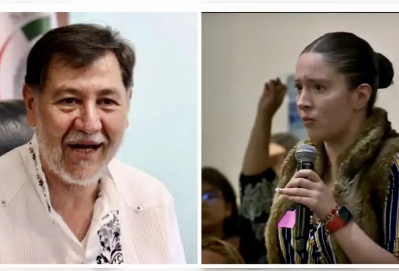 Estudiante confronta a Noroña por misoginia y falta de austeridad Estudiante confronta a Noroña por misoginia y falta de austeridad