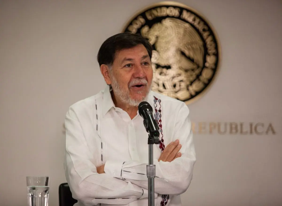 Noroña se defendió de las acusaciones. Cuartoscuro.