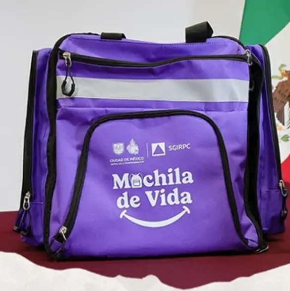 CDMX repartirá gratis mochilas de vida durante septiembre 2025