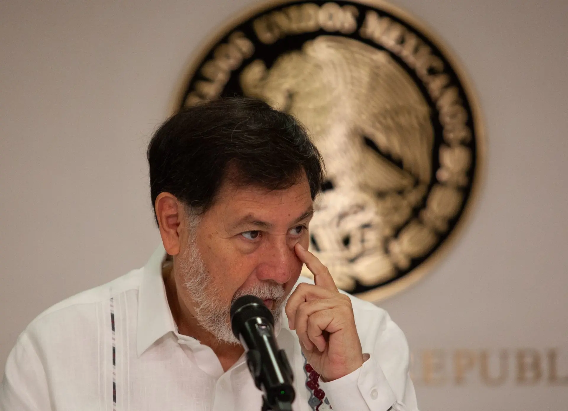 El senador Gerardo Fernández Noroña Cuartoscuro