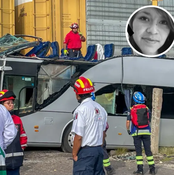 Edith iba a su trabajo tras un fin de semana en familia, encontró la muerte en el accidente del tren en Atlacomulco
