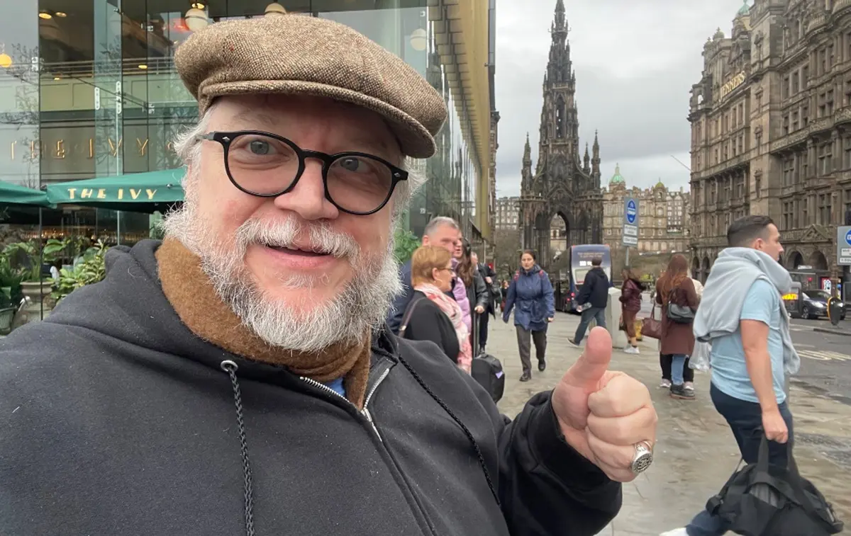  Guillermo del Toro antes de su pérdida de peso 