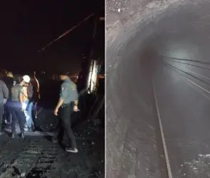 Accidente en mina de carbón deja a 16 mineros atrapados en Coahuila