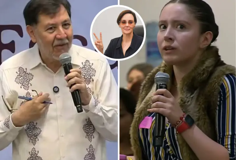 La estudiante habló sobre la polémica declaración de Noroña. La estudiante habló sobre la polémica declaración de Noroña.