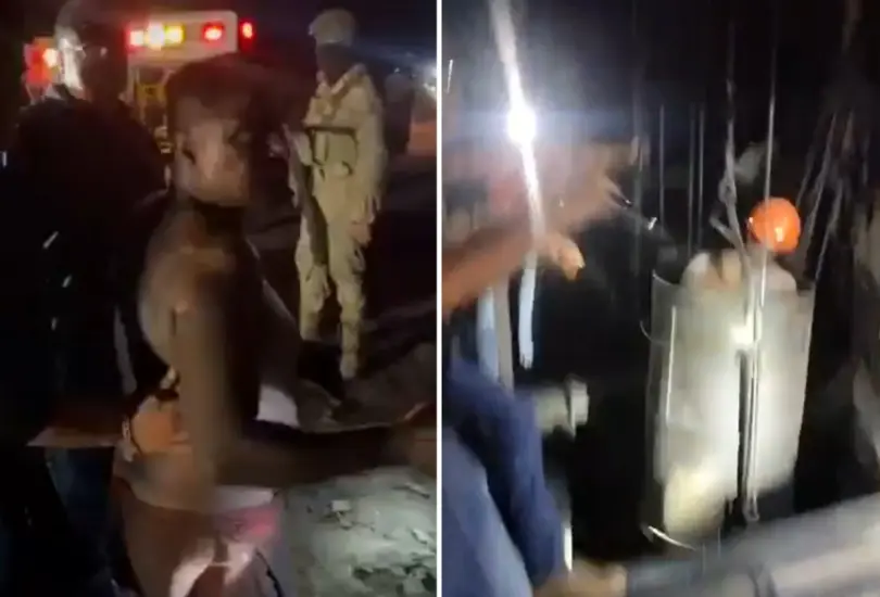 VIDEO: rescatan a los 8 mineros atrapados en Coahuila