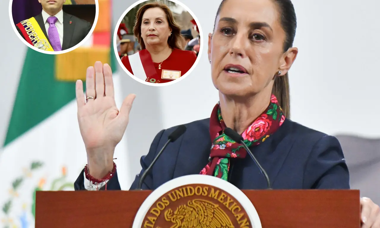  Los países con los que México tiene conflictos. 