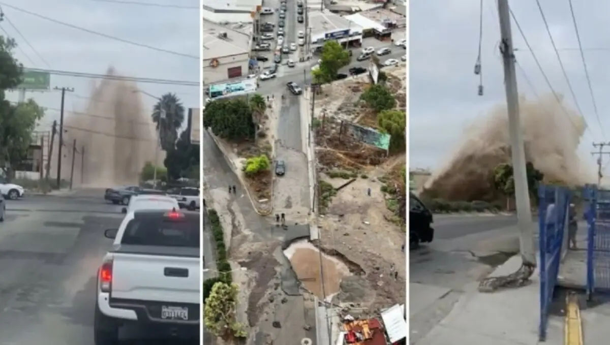  La CESPT confirmó que la falla en el Acueducto Florido–Aguaje causó caos vial e inundaciones. 