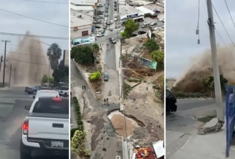 La CESPT confirmó que la falla en el Acueducto Florido–Aguaje causó caos vial e inundaciones. La CESPT confirmó que la falla en el Acueducto Florido–Aguaje causó caos vial e inundaciones.