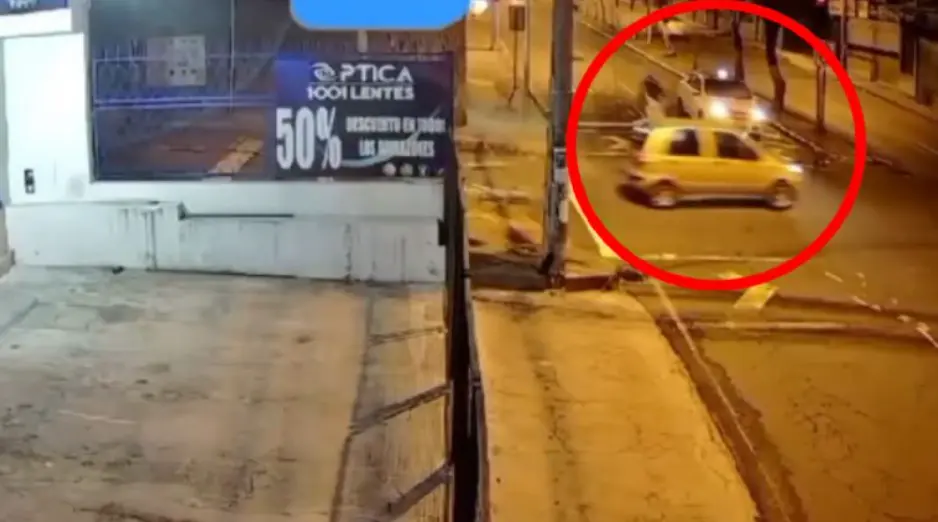 Así fue el momento del accidente. Especial