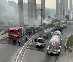 Lamentable accidente: Clara Brugada revela qué originó la explosión de la pipa en Iztapalapa 