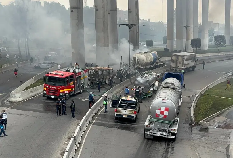 Lamentable accidente: Clara Brugada revela qué originó la explosión de la pipa en Iztapalapa 