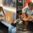 Mujer se lima los pies en pleno vagón del Metro y genera indignación