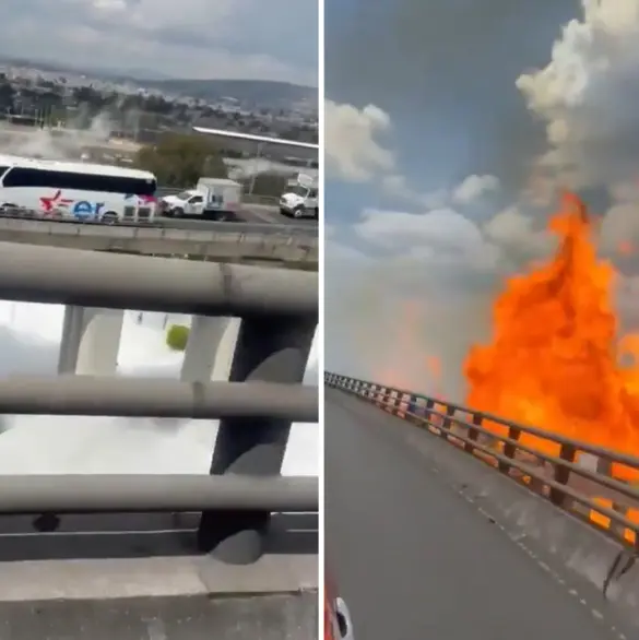 Dios bendito: Difunden nuevo video de la explosión de la pipa en Iztapalapa