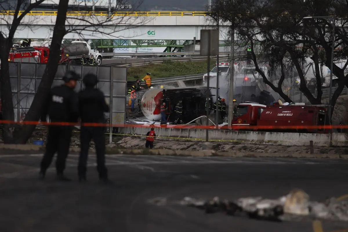 Explosión de pipa en Iztapalapa Cuartoscuro