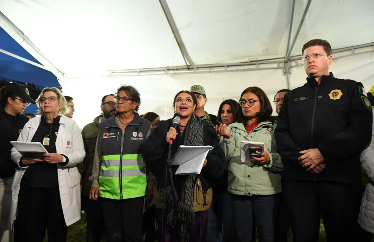 La mandataria capitalina la muerte de 3 personas y otras 70 heridas por la explosión registrada. Especial
