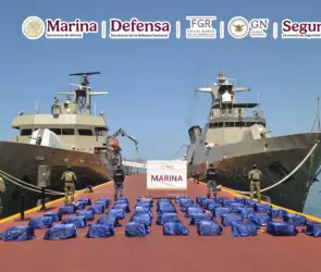 Harfuch anuncia decomiso de 1.6 toneladas de cocaína en Guerrero