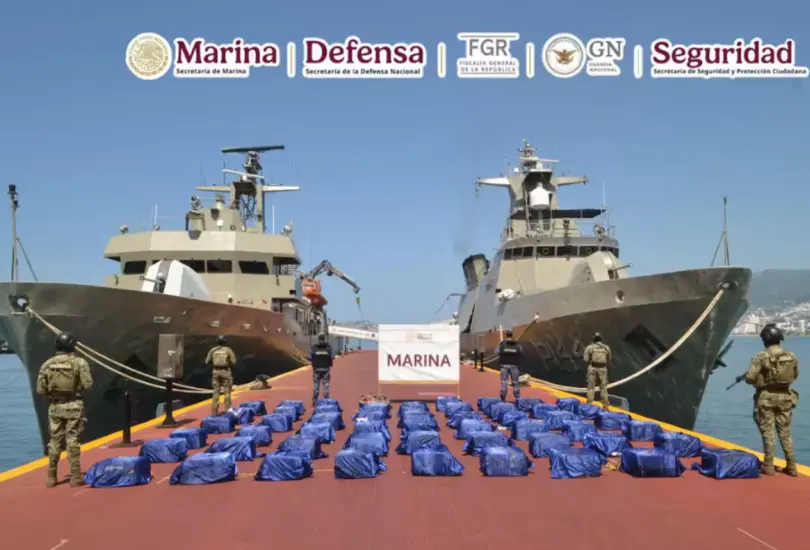 Con este aseguramiento suman más de 48 mil kilos de esta droga incautada durante en lo que va del sexenio. Con este aseguramiento suman más de 48 mil kilos de esta droga incautada durante en lo que va del sexenio.