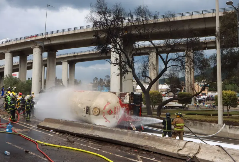 Hugo sobrevivió a la explosión de pipa en Iztapalapa