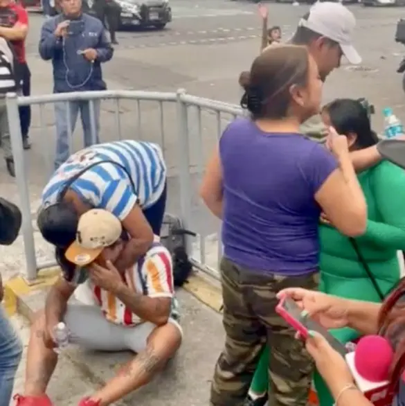 Familia de Óscar Rubén rompe en llanto al confirmar su muerte tras explosión en Iztapalapa