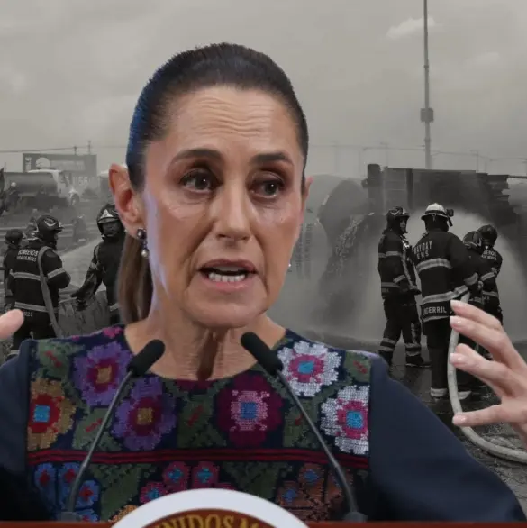 Sheinbaum sobre explosión de pipa en Iztapalapa: "Estamos apoyando en todo lo que se necesita"
