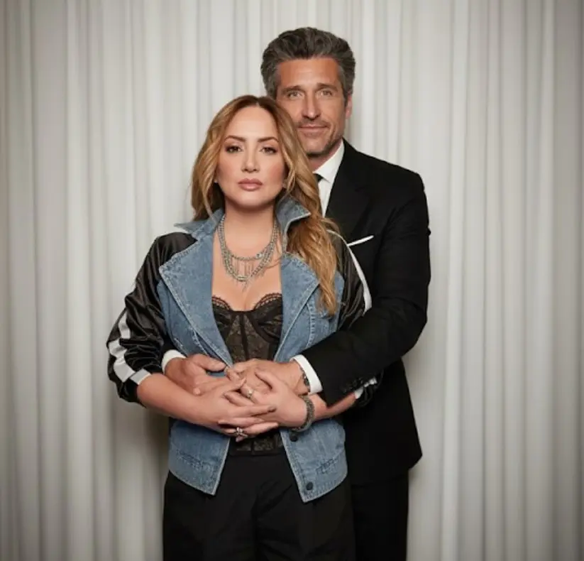 Andrea Legarreta con Patrick Dempsey Instagram