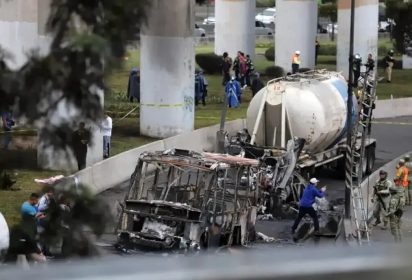 Esto se sabe sobre el chofer de la pipa que explotó en el Puente de la Concordia, en Iztapalapa. 