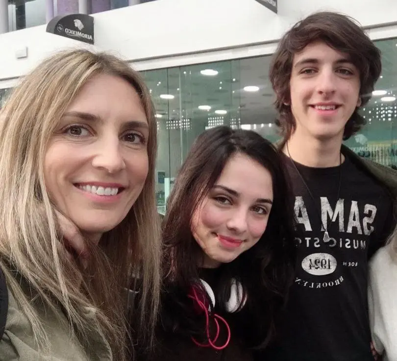 Cuando Eduardo Palomo murió, Fiona apenas tenía 5 años y su hijo Luca, 3 años.