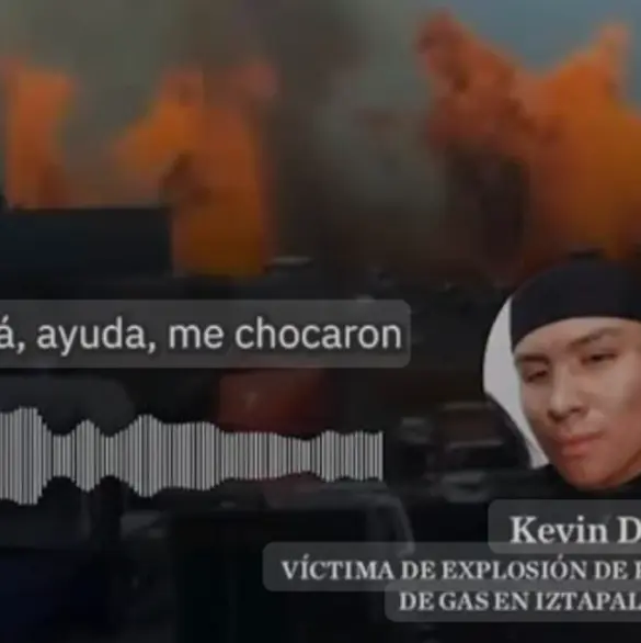 Kevin envío desgarrador audio a su madre tras la explosión en Iztapalapa