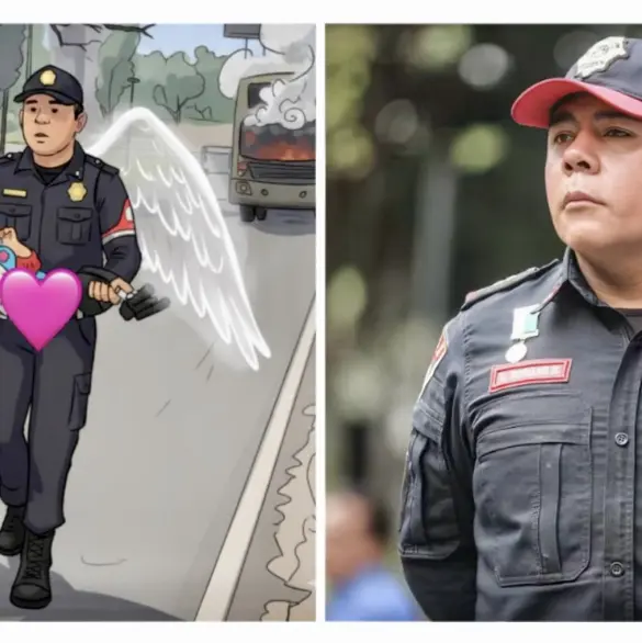 "La ropa todavía le ardía": policía que salvó a bebé en explosión de Iztapalapa