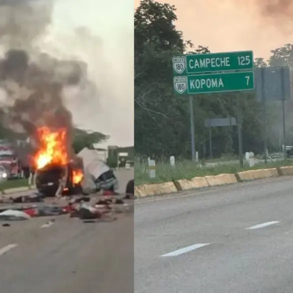 Tragedia en la Mérida-Campeche: Brutal choque deja 15 muertos y dos heridos 