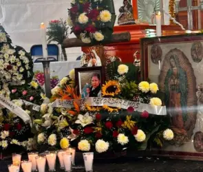 Dan el último adiós a Alicia Matías, la abuelita que salvó a su nieta de la explosión de pipa en Iztapalapa 