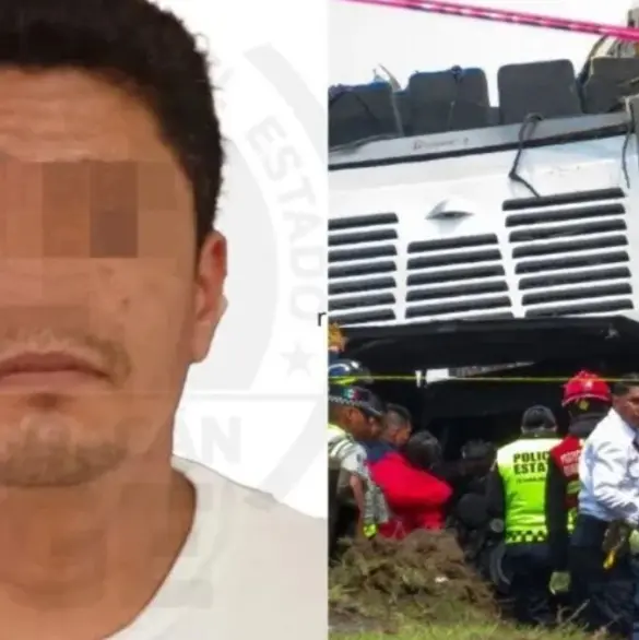 Choque de tren en Atlacomulco: detienen al chofer del autobús que dejó 10 muertos