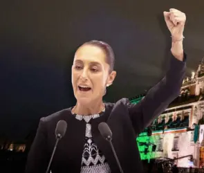 Sheinbaum, la primera mujer que dará el Grito de Independencia en 200 años