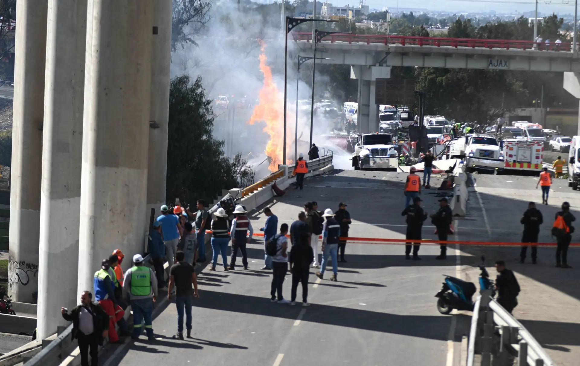 Explosión pipa en Iztapalapa Cuaartoscuro