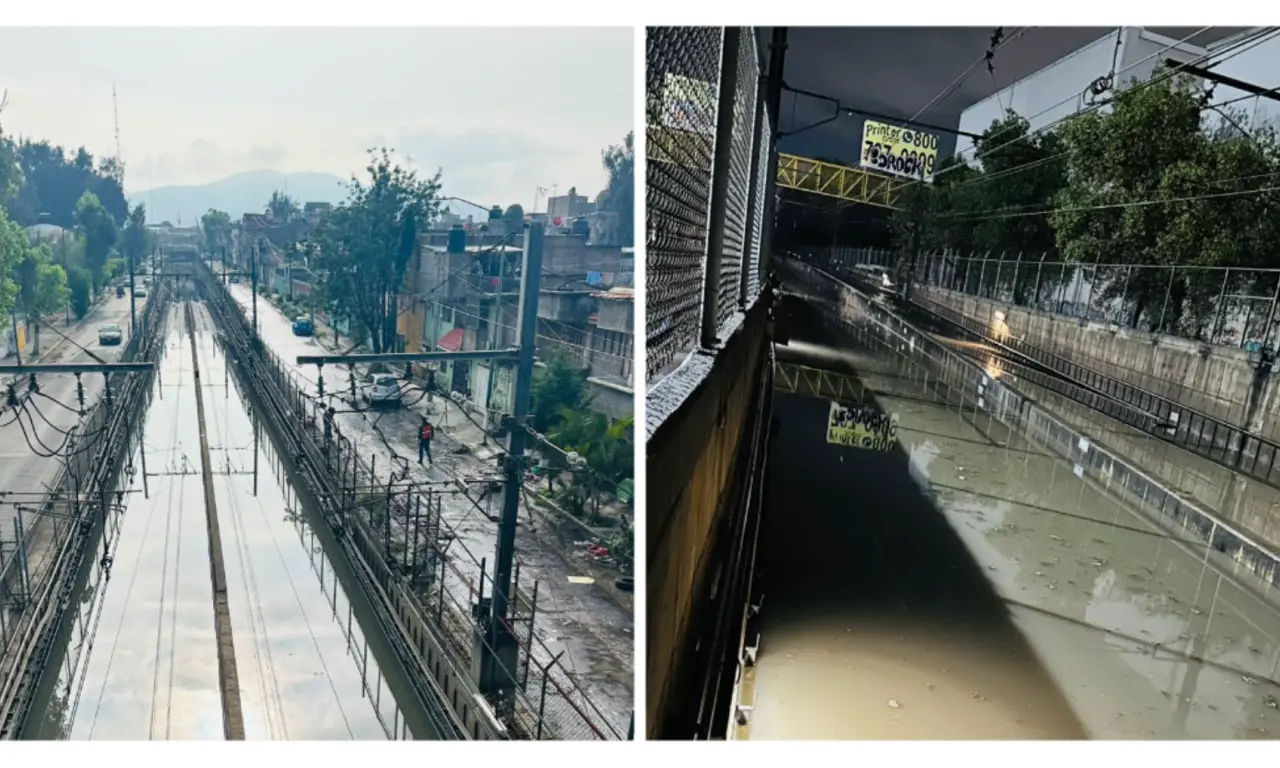  Metro CDMX: Línea A se ahoga; cumple más de 20 horas inundada 