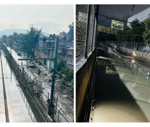 Metro CDMX: Línea A se ahoga; cumple más de 20 horas inundada