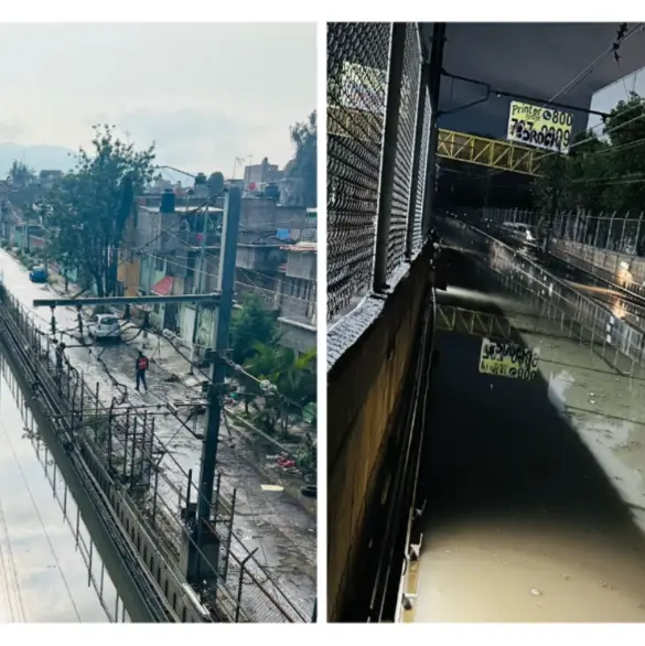 Metro CDMX: Línea A se ahoga; cumple más de 20 horas inundada